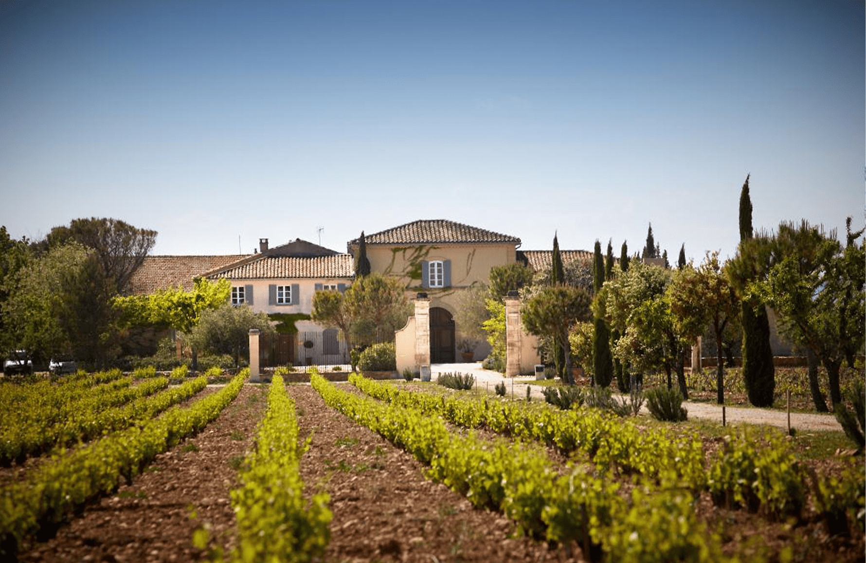 historien om Château de Beaucastel