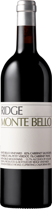Ridge Vineyards - Monte Bello, Dry Creek Valley 2018