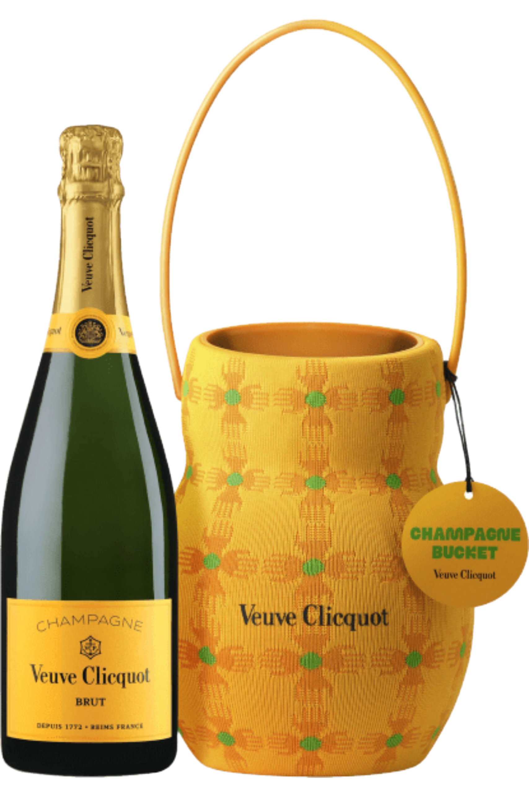 Sun Holder (seau à glace) - Edition Limitée Ynka Illory Veuve Clicquot Brut Carte Jaune