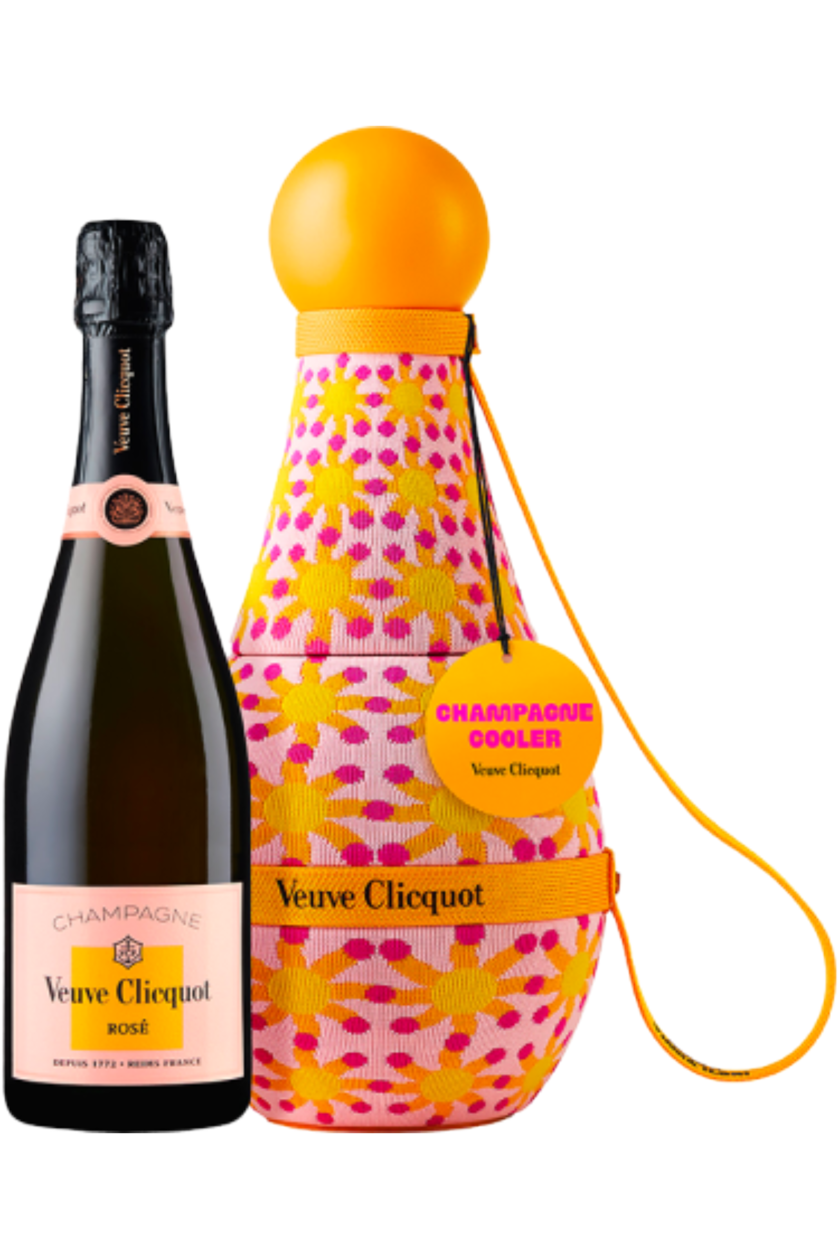 Sun Totem rosé - Edition Limitée Ynka Illory Veuve Clicquot Rosé Carte Jaune