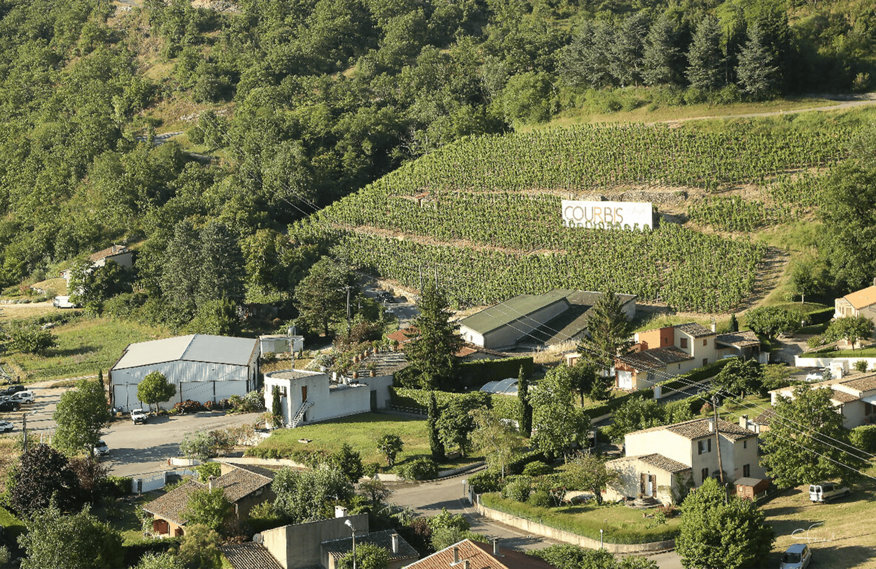 historien om Domaine Courbis